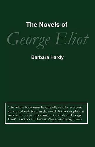 The Novels of George Eliot cover