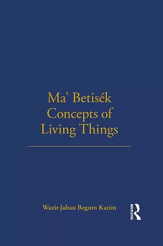 Ma' Betisek Concepts of Living Things cover