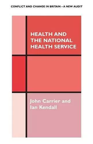 Health and the National Health Service cover