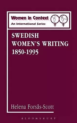 Swedish Women's Writing, 1850-1995 cover