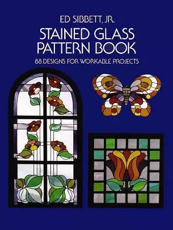 Stained Glass Pattern Book cover