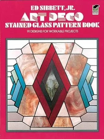 Art Deco Stained Glass Pattern Book cover