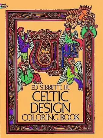 Celtic Design Colouring Book cover