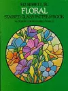 Floral Stained Glass Pattern Book cover