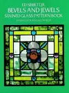 Bevels and Jewels Stained Glass Pattern Book cover