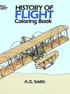 History of Flight Coloring Book cover