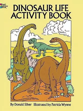 Dinosaur Life Activity Book cover