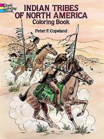 Indian Tribes of North America Colouring Book cover