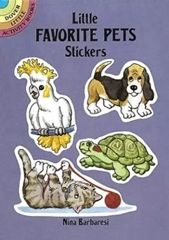 Little Favorite Pets Stickers cover