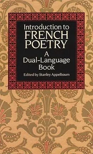 Introduction to French Poetry cover