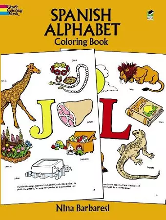 Spanish Alphabet Coloring Book cover