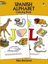 Spanish Alphabet Coloring Book cover