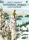 National Parks Coloring Book cover