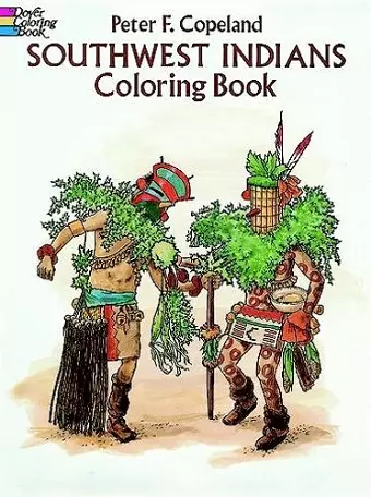 Southwest Indians Coloring Book cover