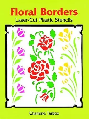 Floral Borders Laser-Cut Plastic Stencils cover