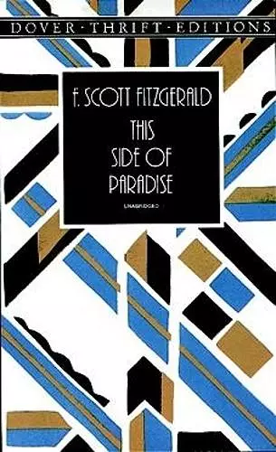 This Side of Paradise cover