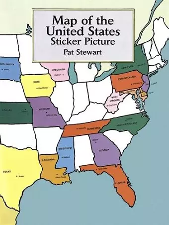 Map of the United States Sticker Picture cover