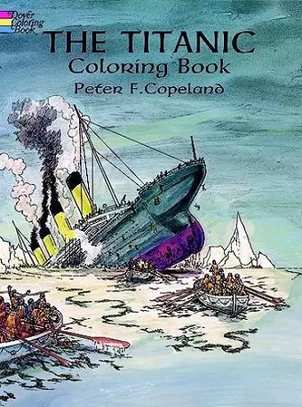 Titanic Coloring Book cover