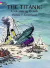Titanic Coloring Book cover