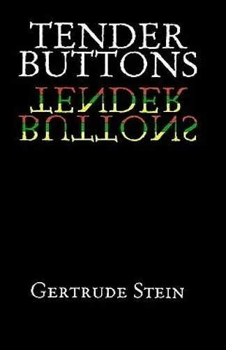 Tender Buttons cover