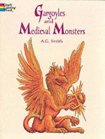 Gargoyles and Medieval Monsters Coloring Book cover