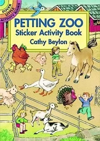 Petting Zoo Sticker Activity Book cover