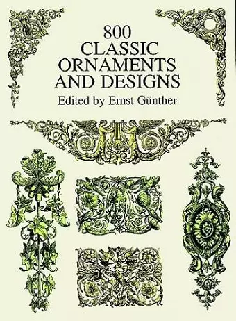 800 Classic Ornaments and Designs cover