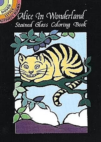 Alice in Wonderland Stained Glass C cover
