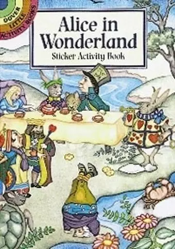 Alice in Wonderland Sticker Activity Book cover
