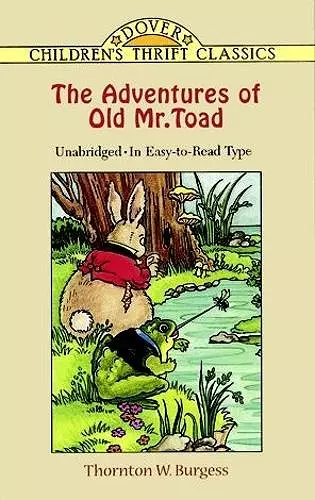 The Adventures of Old Mr. Toad cover