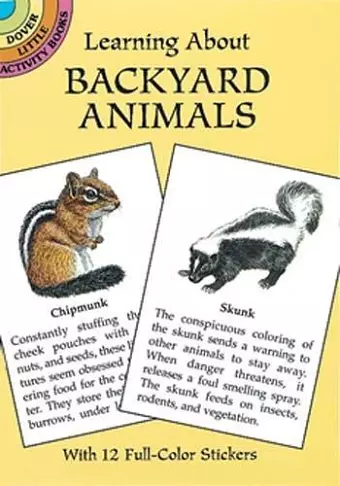 Learning About Backyard Animals cover