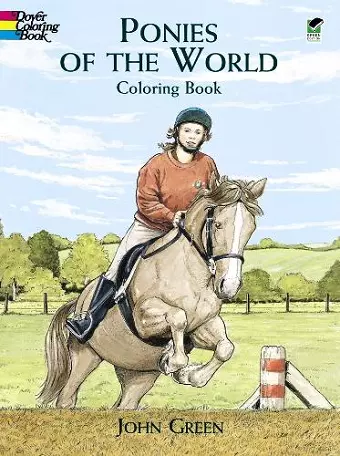 Ponies of the World Colouring Book cover