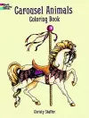 Carousel Animals Coloring Book cover