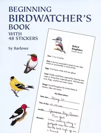 Beginning Birdwatcher's Book cover