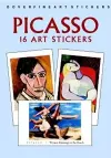 Picasso: 16 Art Stickers cover