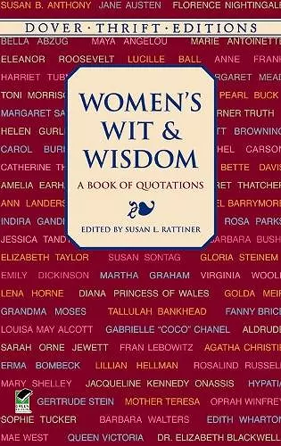 Women'S Wit and Wisdom cover