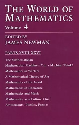 The World of Mathematics, Vol. 4 cover