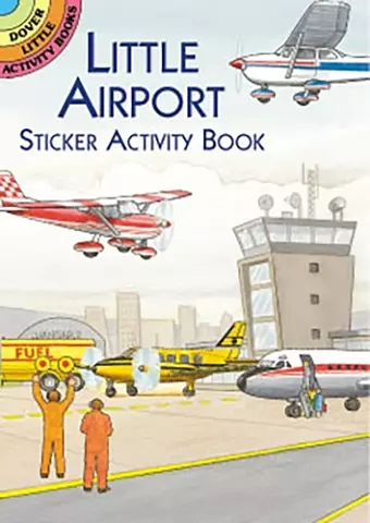 Little Airport Sticker Activity Book cover