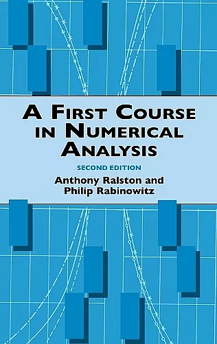 A First Course in Numerical Analysis cover