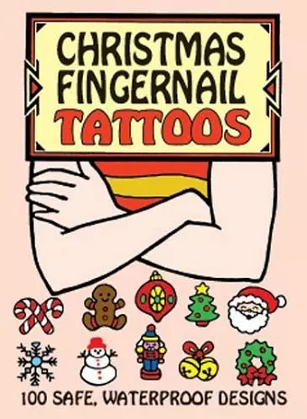 Christmas Fingernail Tattoos cover