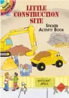 Little Construction Site Sticker Activity Book cover