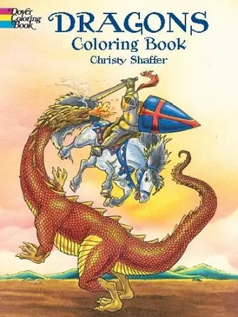 Dragons Coloring Book cover