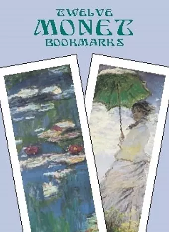 Twelve Monet Bookmarks cover