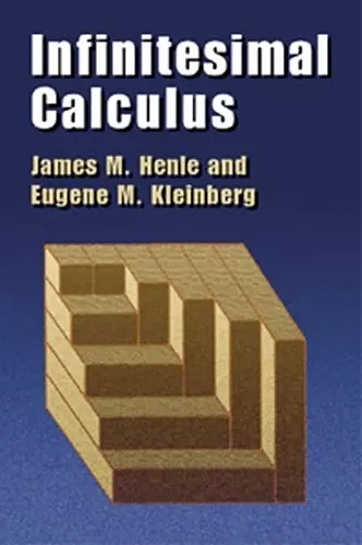 Infinitesimal Calculus cover