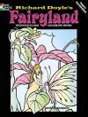 Fairyland Stained Glass Coloring Book cover
