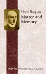 Matter and Memory cover