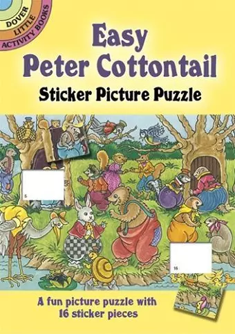 Easy Peter Cottontail Sticker Picture Puzzle cover