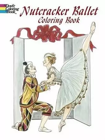 Nutcracker Ballet Coloring Book cover