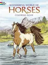 Wonderful World of Horses Coloring Book cover