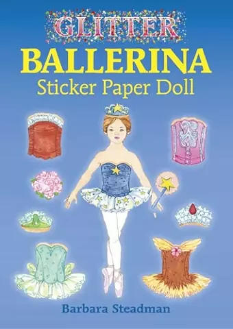 Glitter Ballerina Sticker Paper Doll cover